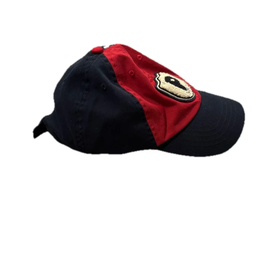Polo Ralph Lauren Kids Navy Red P 1967 Chenille Patch Baseball Cap Hat One Size